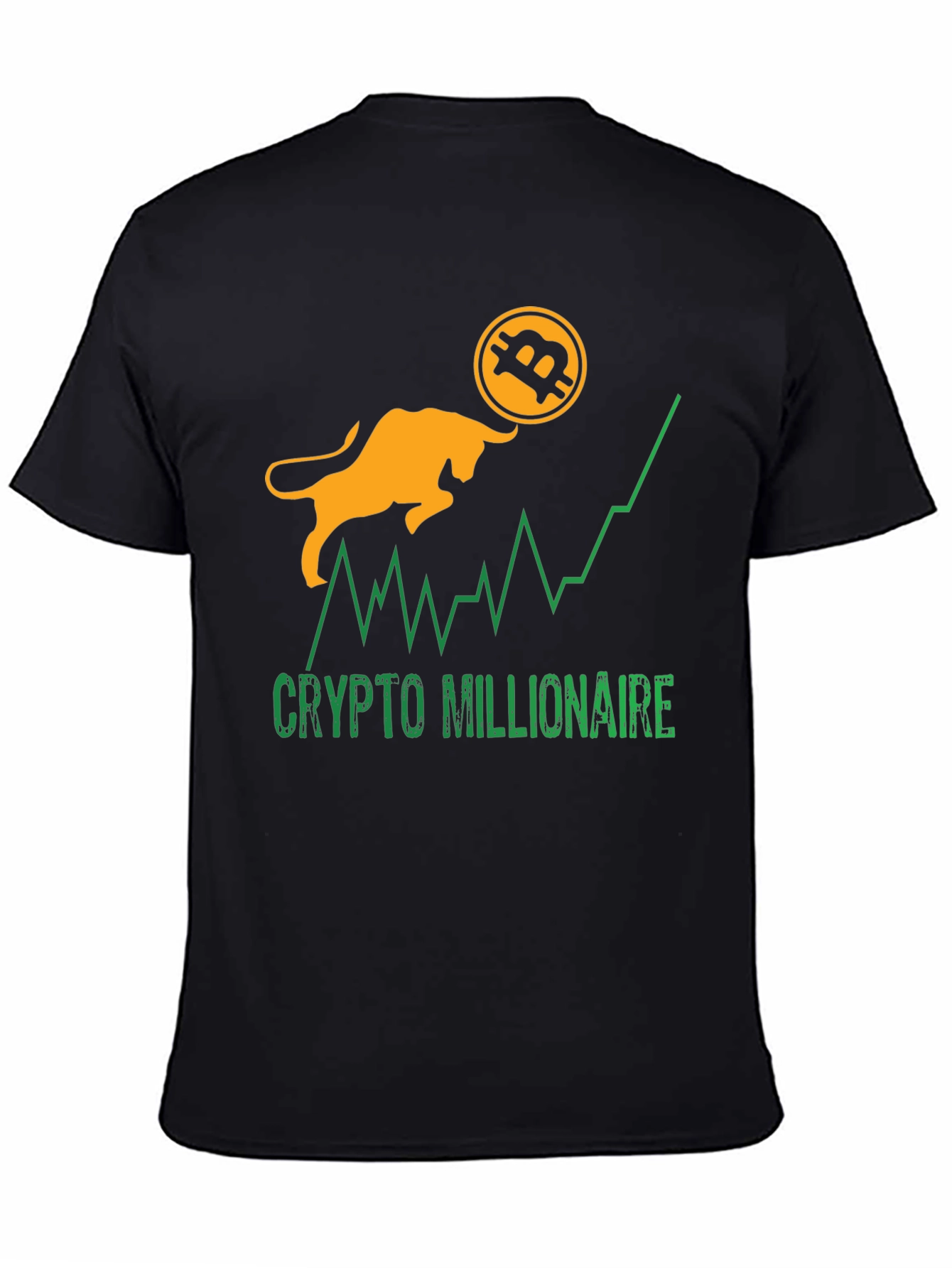 Crypto Millionaire Bitcoin Bull Run T-Shirt