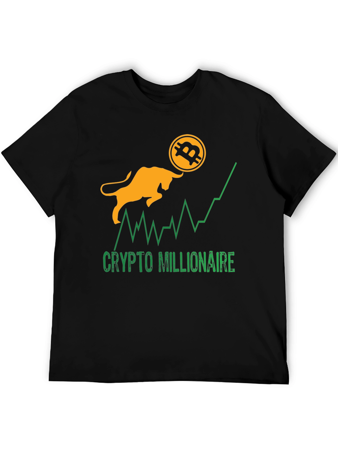 Crypto Millionaire Bitcoin Bull Run T-Shirt