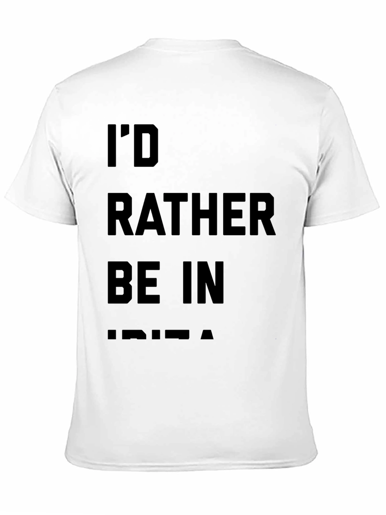 Id Rather Be In Ibiza Graphic T-Shirt