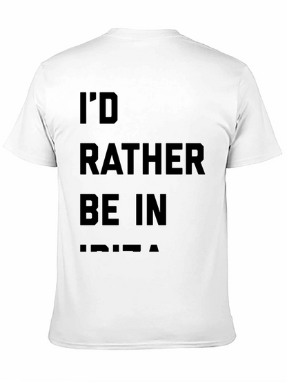 Id Rather Be In Ibiza Graphic T-Shirt