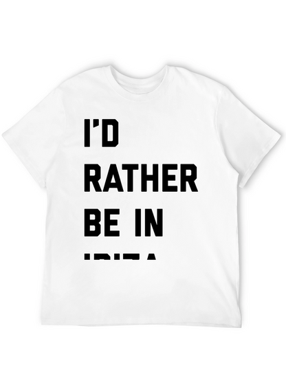 Id Rather Be In Ibiza Graphic T-Shirt