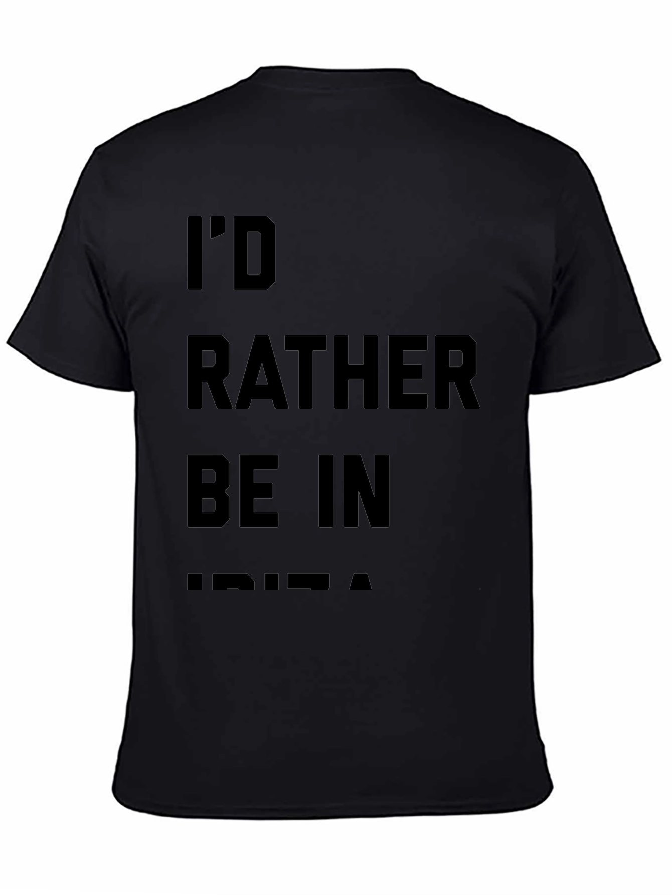 Id Rather Be In Ibiza Graphic T-Shirt