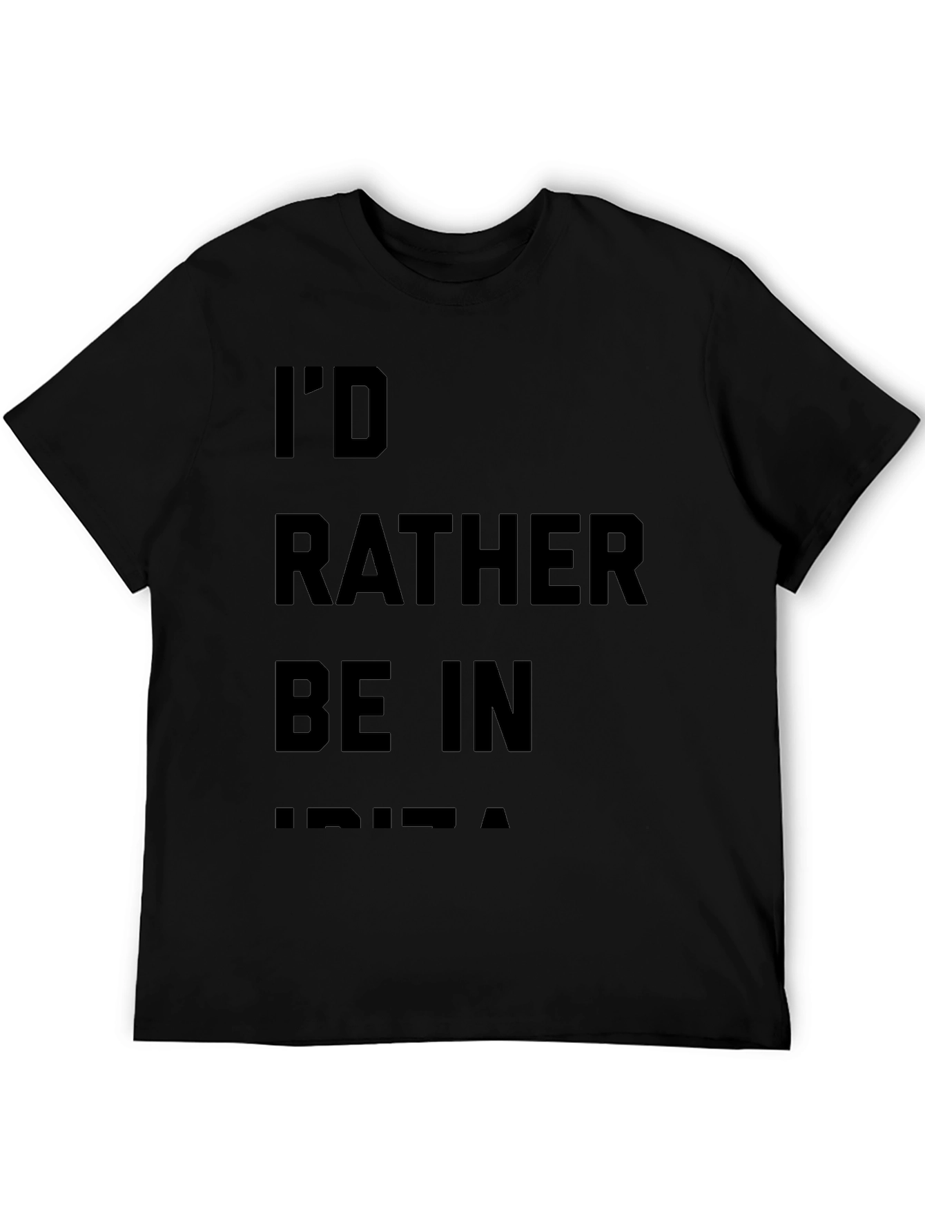 Id Rather Be In Ibiza Graphic T-Shirt