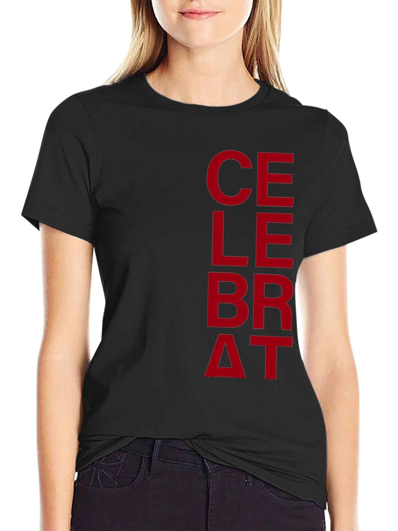 Celebrate Graphic Print Mens T-Shirt