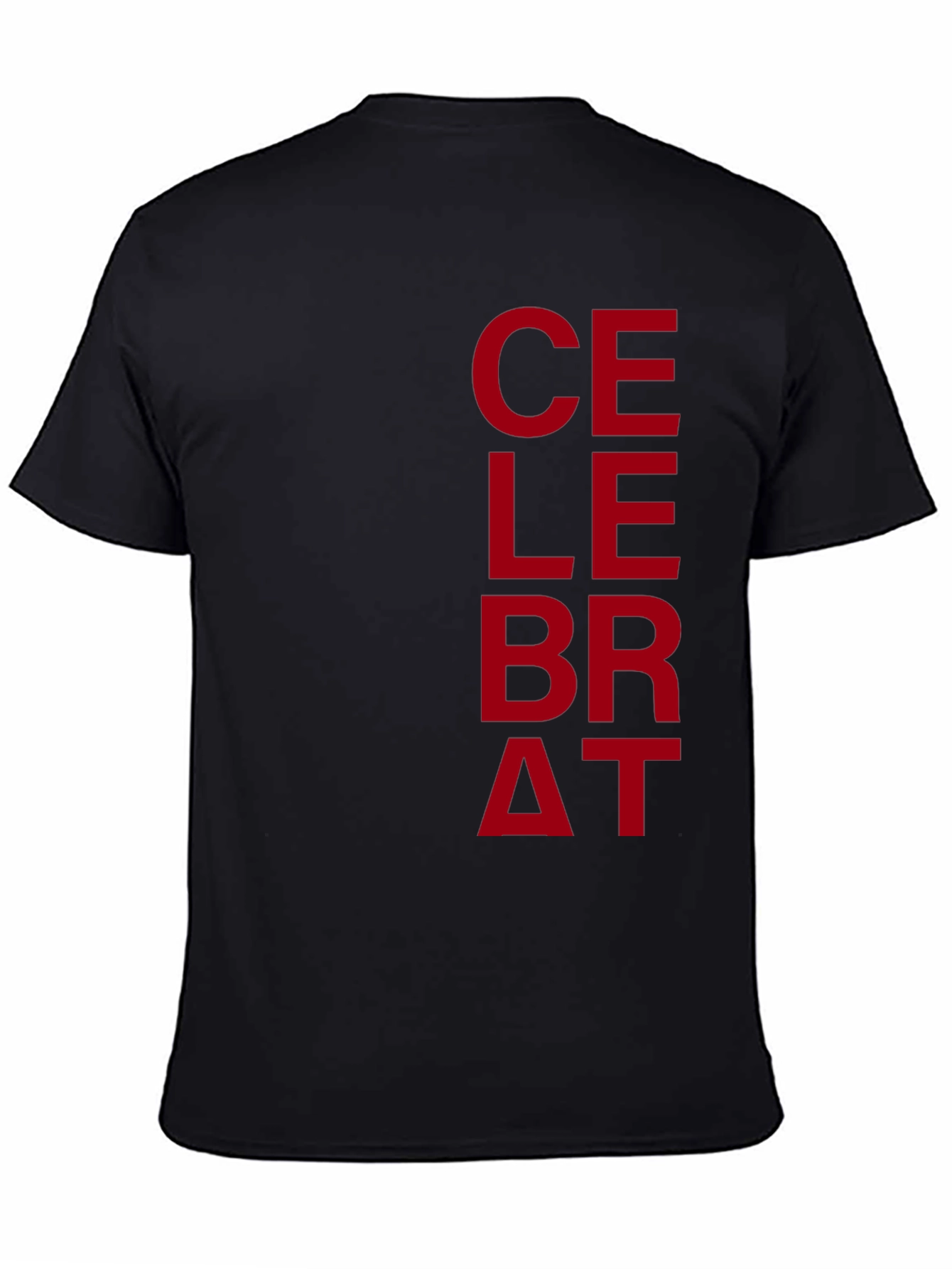 Celebrate Graphic Print Mens T-Shirt