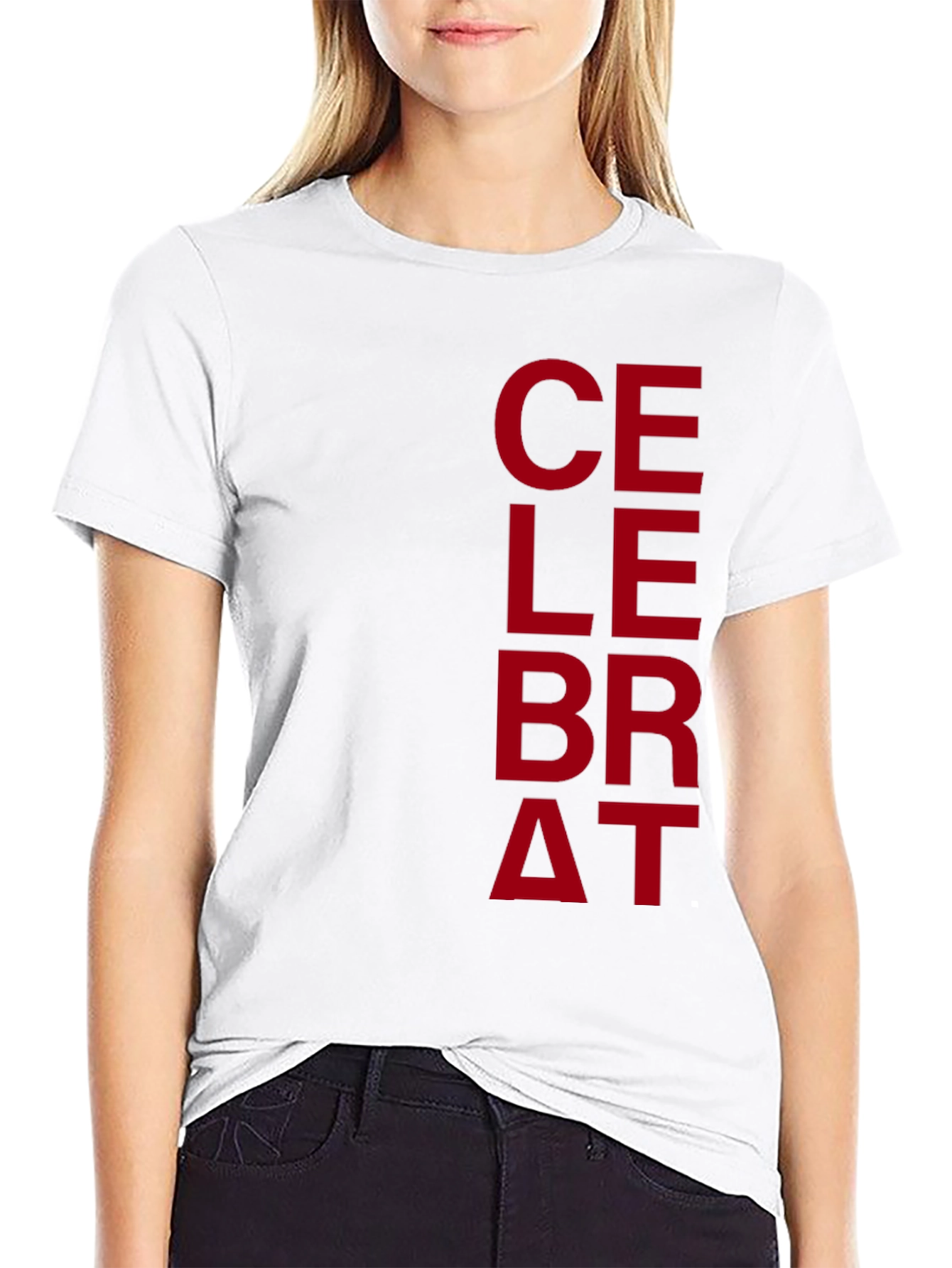Celebrate Graphic Print Mens T-Shirt