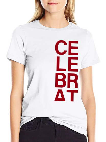 Celebrate Graphic Print Mens T-Shirt