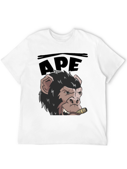 Ape Graphic T-Shirt - Cool Cartoon Design