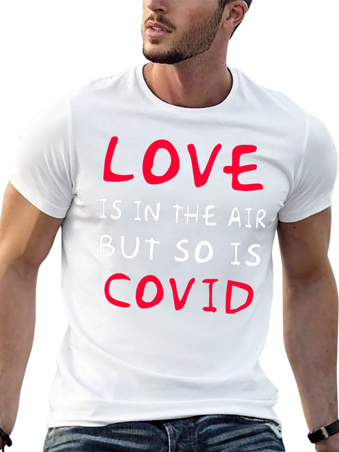 Love is in the Air Funny Graphic Tee