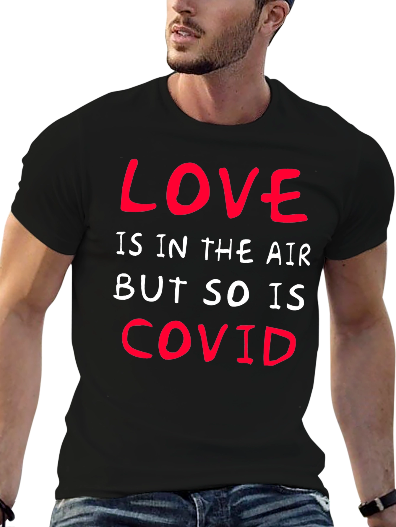 Love is in the Air Funny Graphic Tee