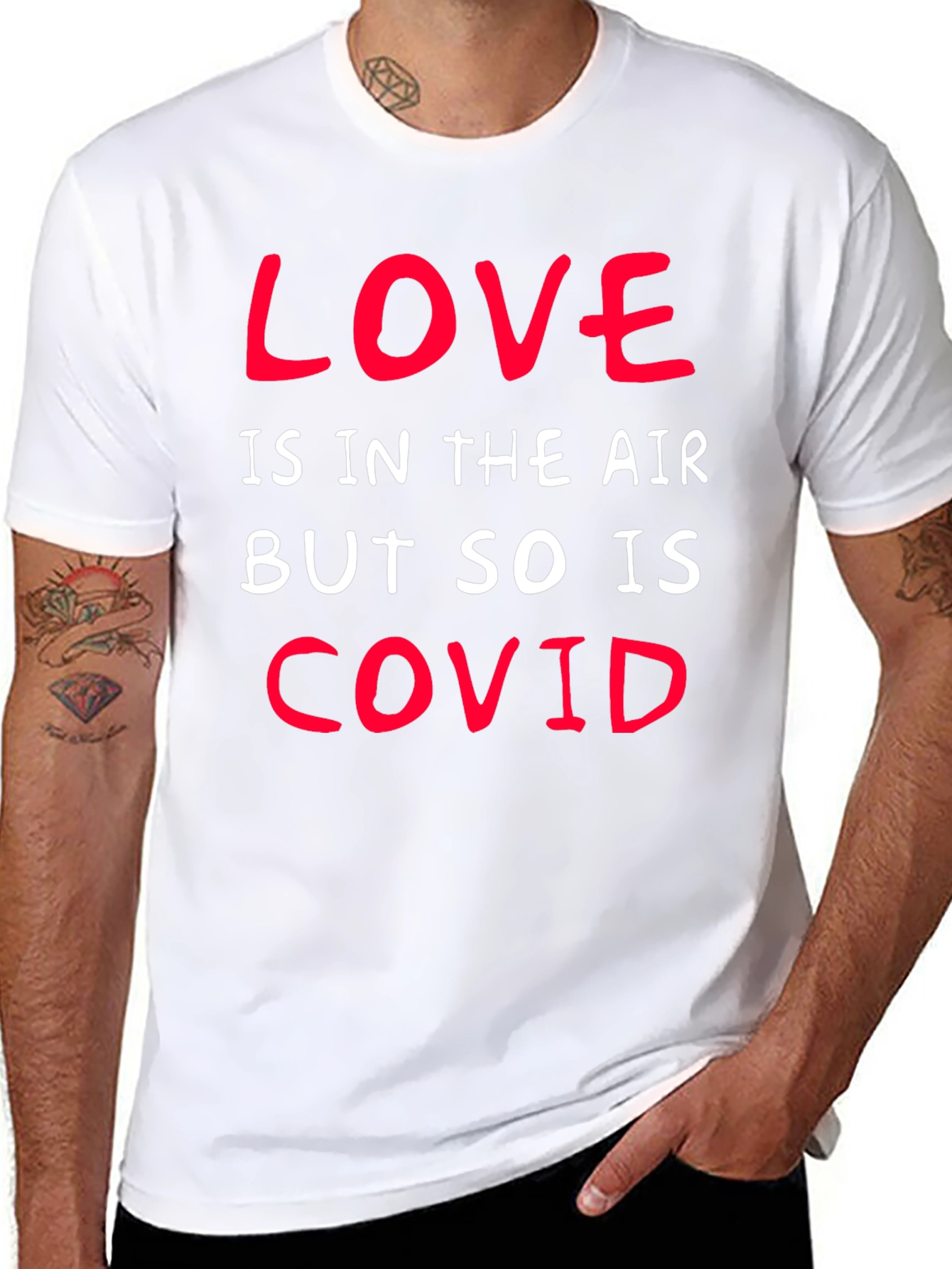 Love is in the Air Funny Graphic Tee