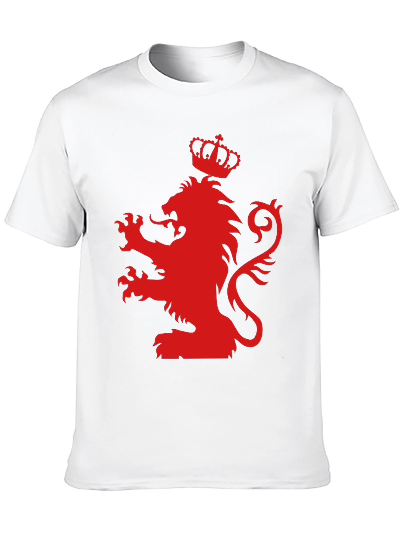 Red Lion Crest Black T-Shirt