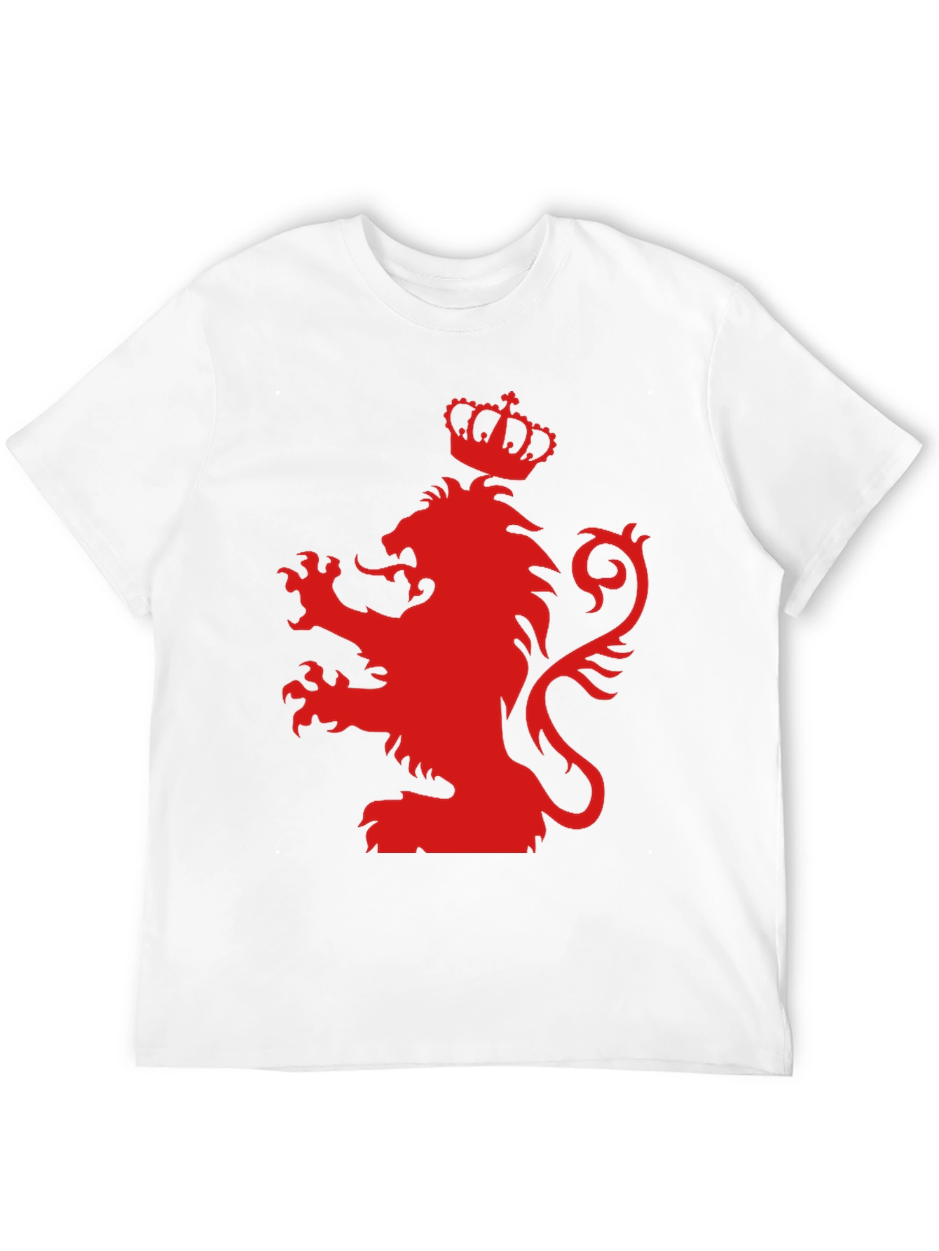 Red Lion Crest Black T-Shirt