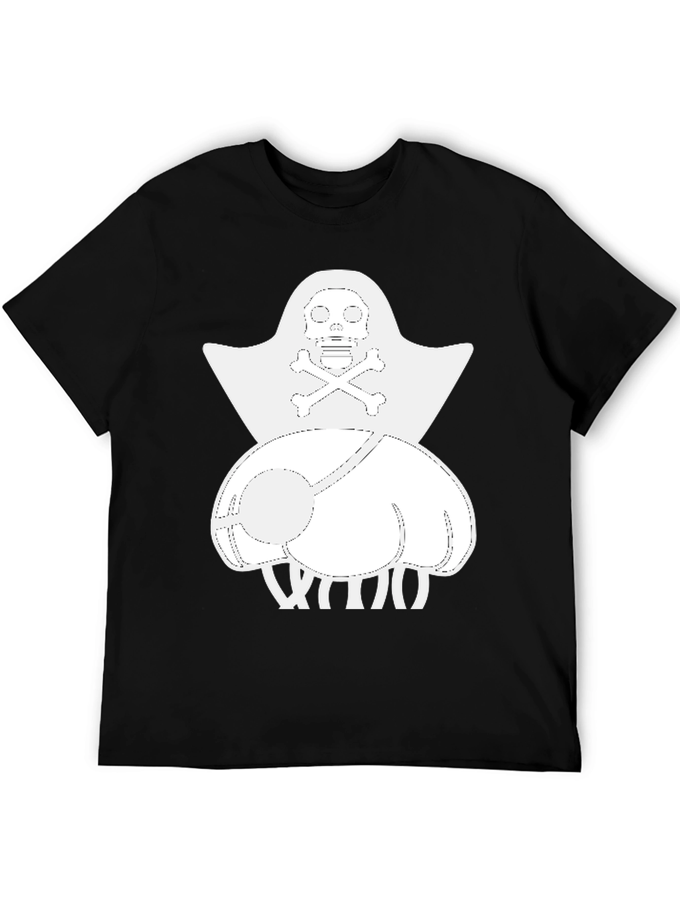 One Piece Franky Pirate T-Shirt Black