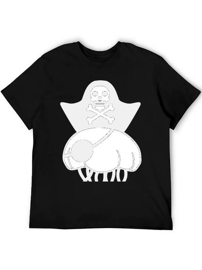 One Piece Franky Pirate T-Shirt Black