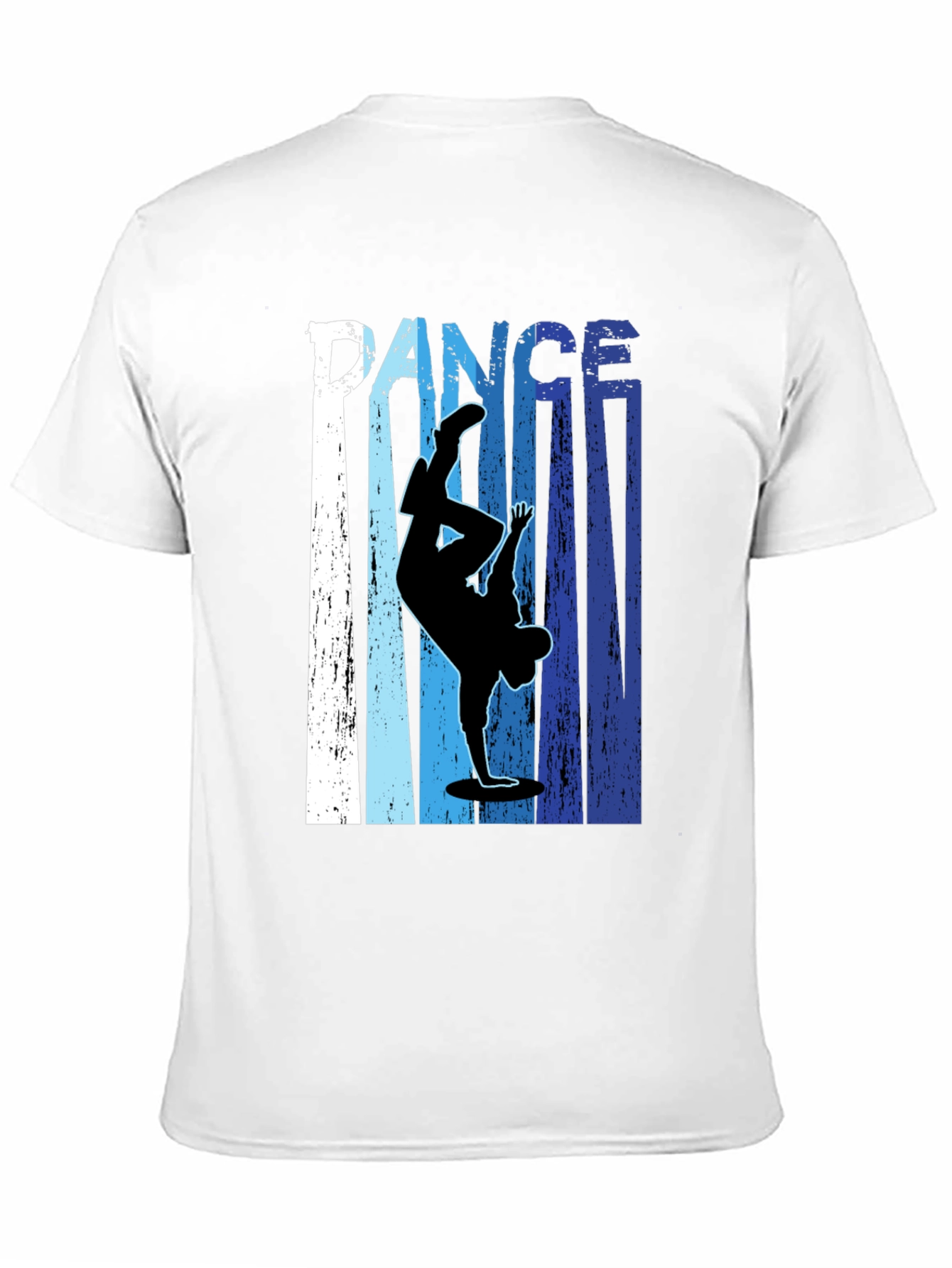 Dance Silhouette Graphic Tee - Cool Urban Style