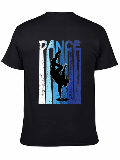Dance Silhouette Graphic Tee - Cool Urban Style
