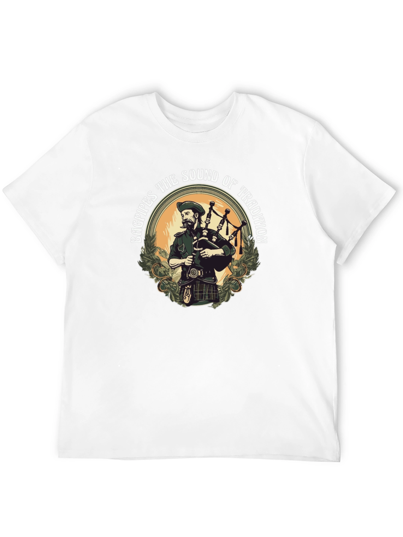 Bagpipes Tradition Tee - Sound of Scotland