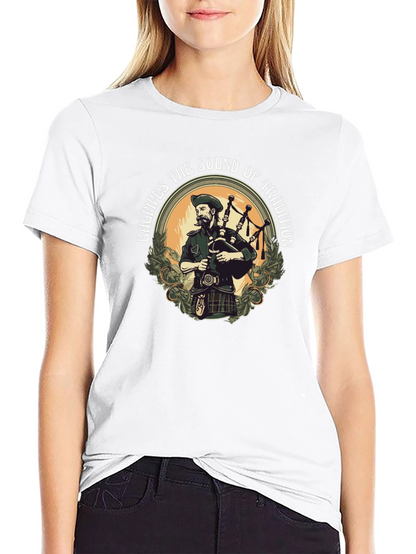 Bagpipes Tradition Tee - Sound of Scotland