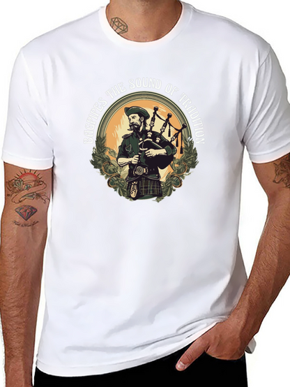 Bagpipes Tradition Tee - Sound of Scotland