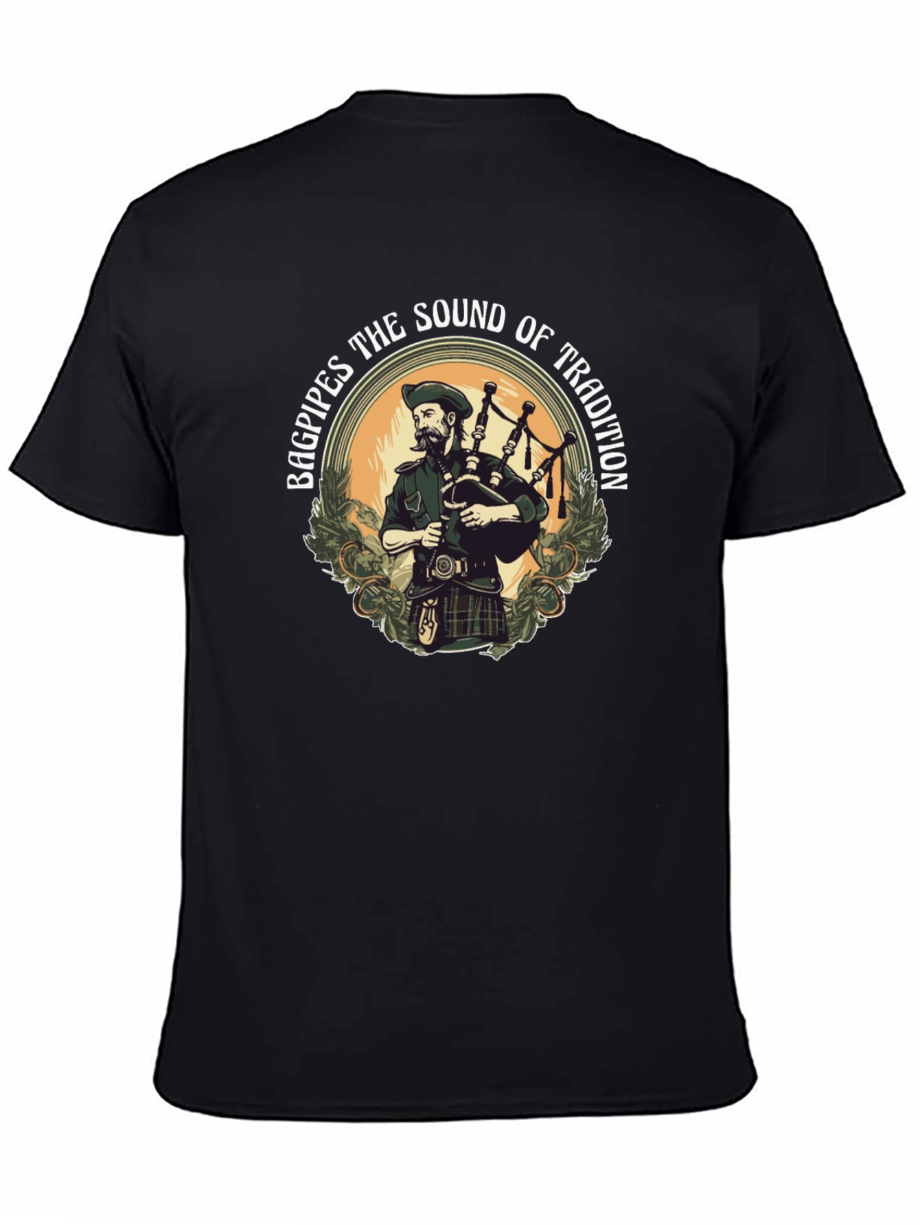 Bagpipes Tradition Tee - Sound of Scotland