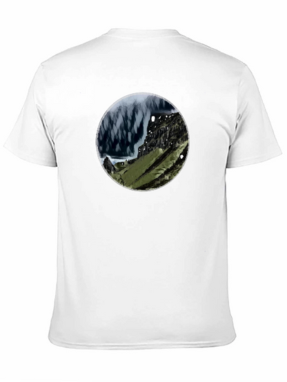 Mountain Vista Graphic Tee - Black