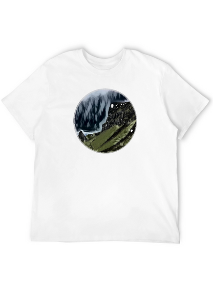 Mountain Vista Graphic Tee - Black