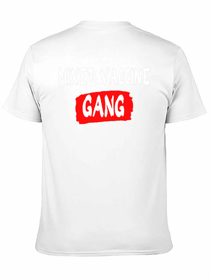 Mixed Vaccine Gang Graphic T-Shirt
