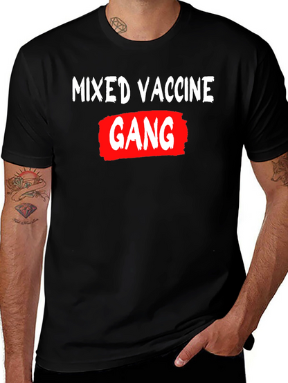 Mixed Vaccine Gang Graphic T-Shirt
