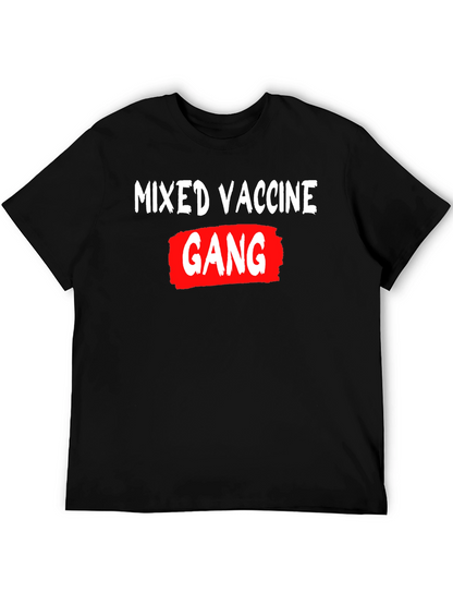Mixed Vaccine Gang Graphic T-Shirt