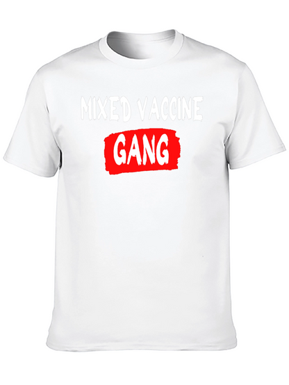 Mixed Vaccine Gang Graphic T-Shirt