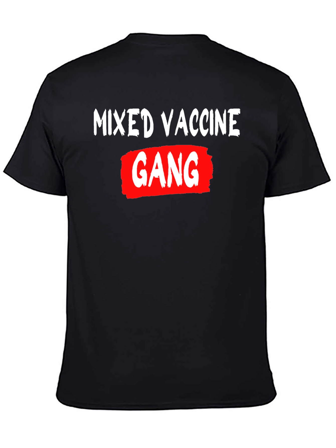 Mixed Vaccine Gang Graphic T-Shirt