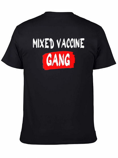 Mixed Vaccine Gang Graphic T-Shirt