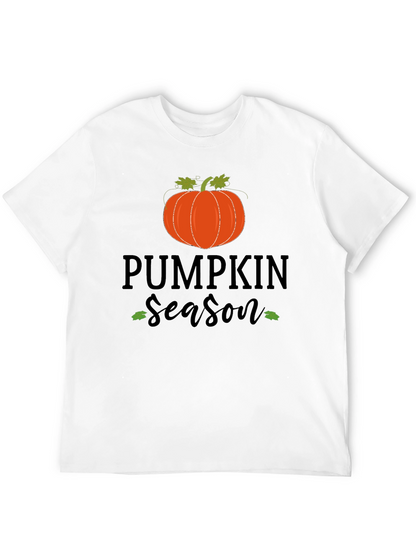 Pumpkin Season Black Graphic Tee