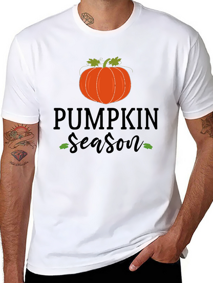 Pumpkin Season Black Graphic Tee
