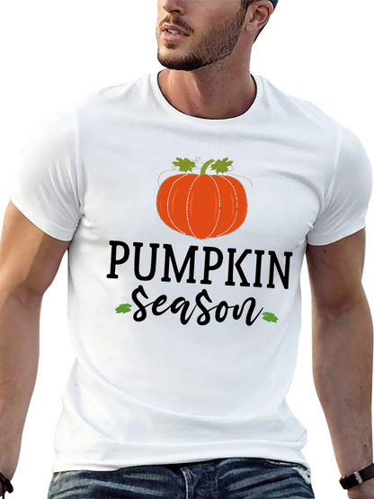 Pumpkin Season Black Graphic Tee
