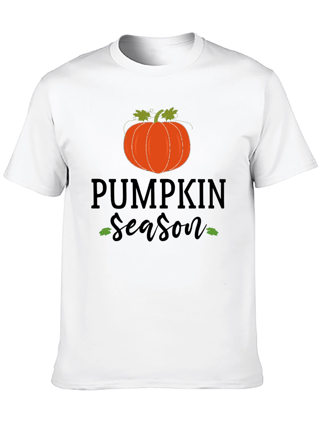 Pumpkin Season Black Graphic Tee