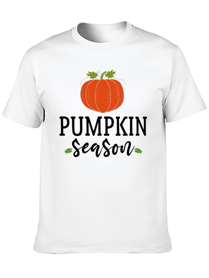 Pumpkin Season Black Graphic Tee