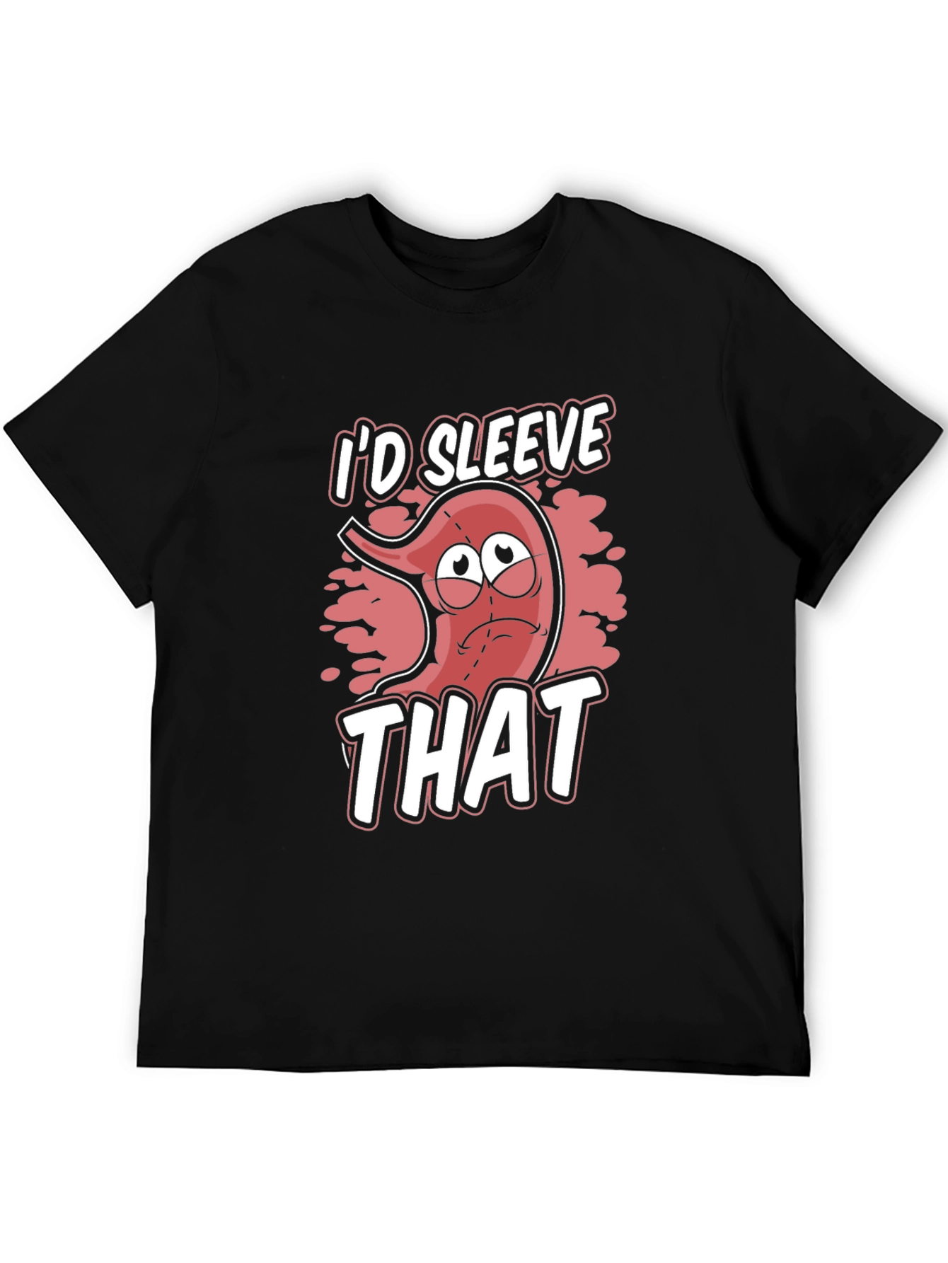 Id Sleeve That T-Shirt Funny Stomach Surgery Tee