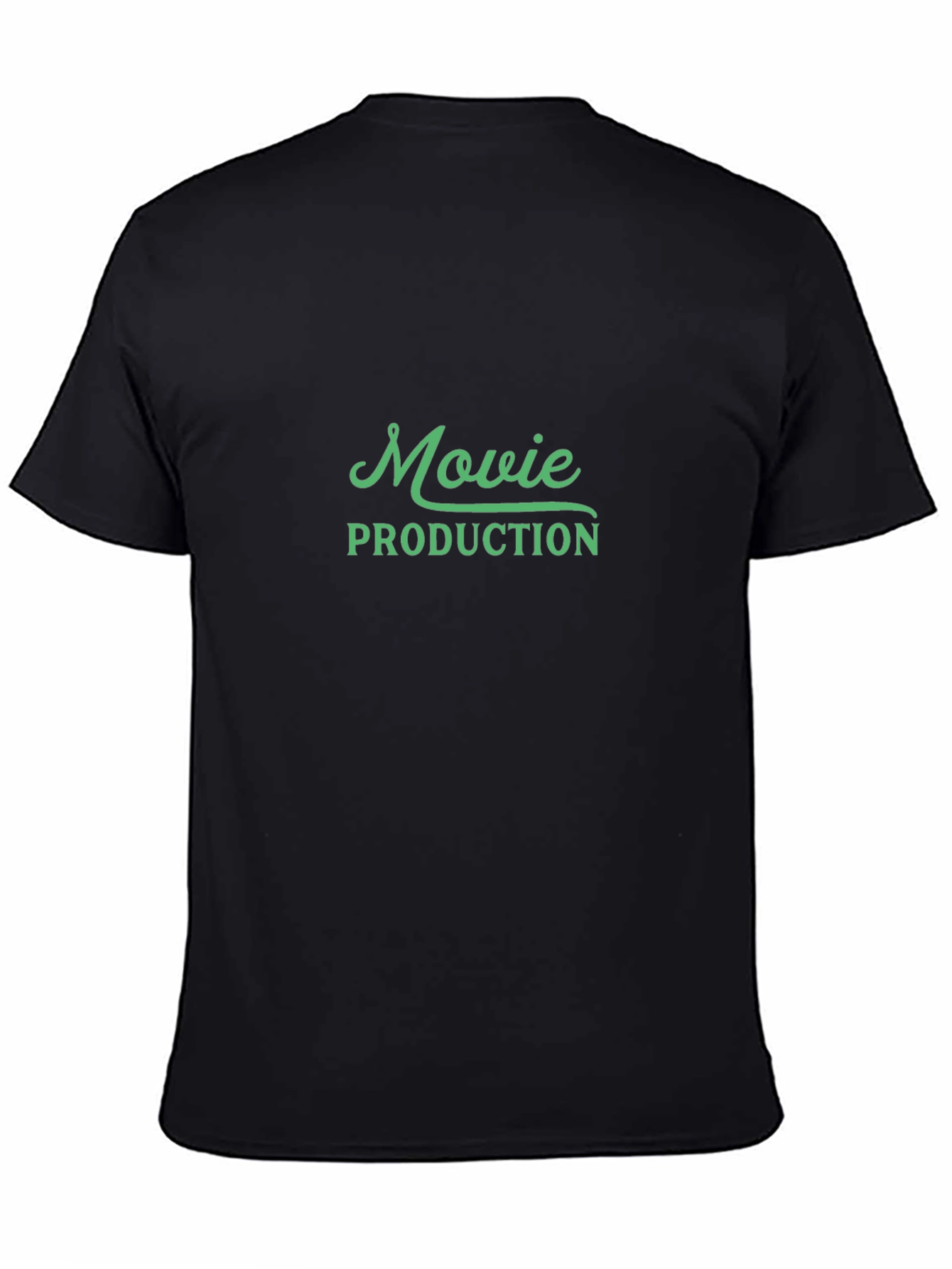 Movie Production Crew Tee - Black