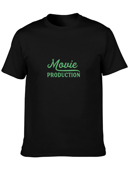 Movie Production Crew Tee - Black