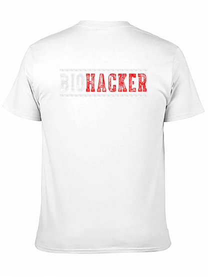Biohacker Graphic T-Shirt - Black Crew Neck Tee