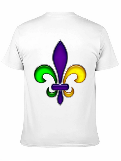 Mardi Gras Fleur-de-lis Graphic T-Shirt