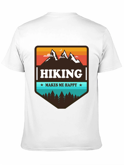 Hiking Makes Me Happy Graphic Tee