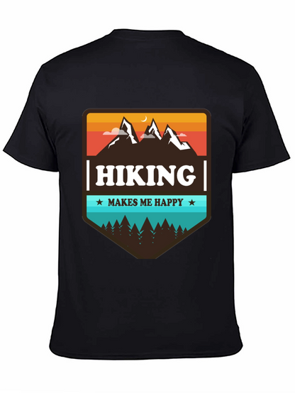 Hiking Makes Me Happy Graphic Tee