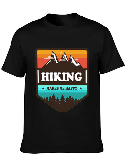 Hiking Makes Me Happy Graphic Tee