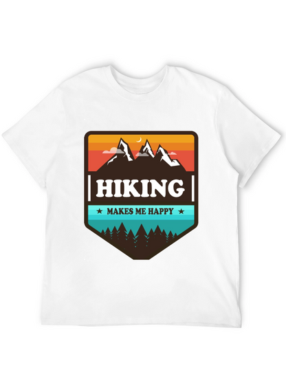 Hiking Makes Me Happy Graphic Tee