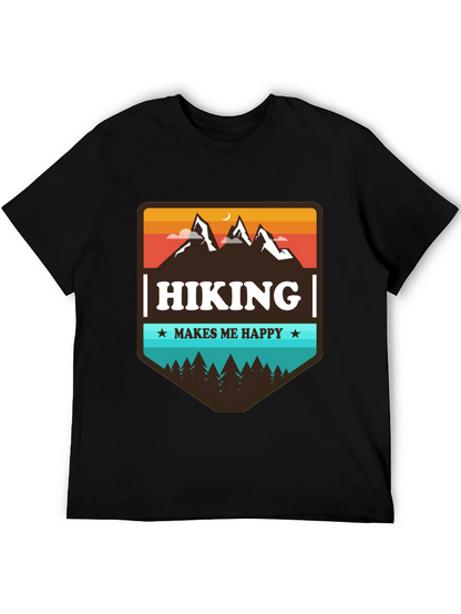 Hiking Makes Me Happy Graphic Tee