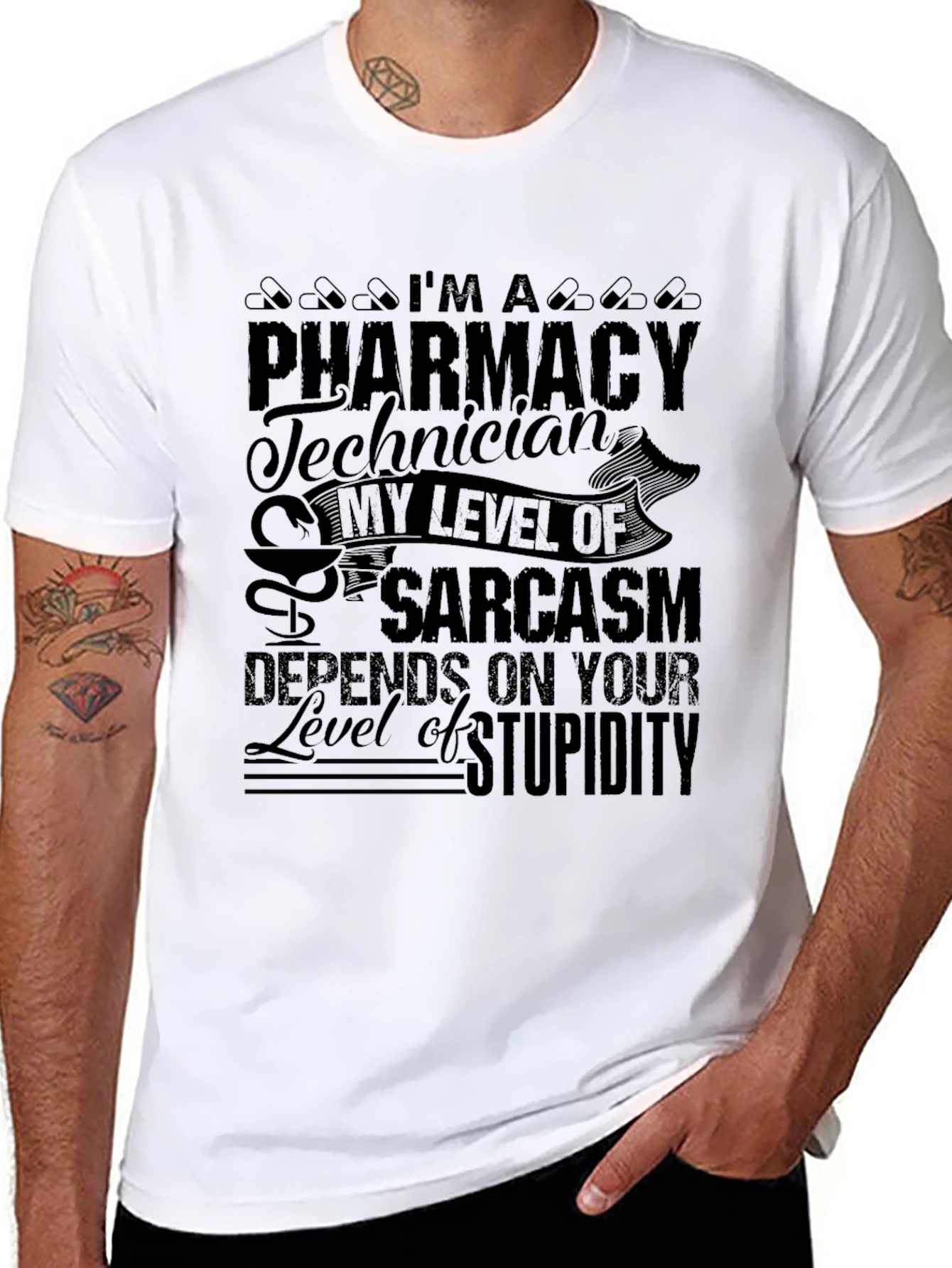 Pharmacy Technician Sarcasm T-Shirt