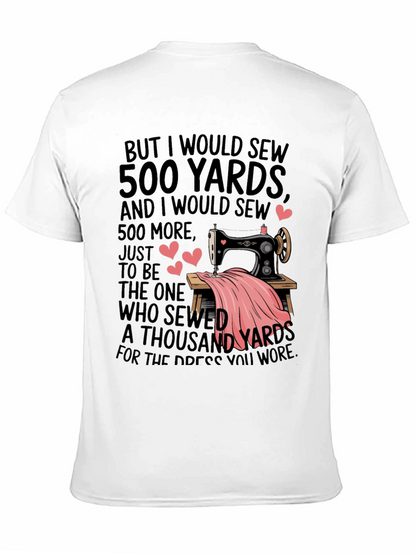 Sewing Lovers T-Shirt - 500 Yards Design